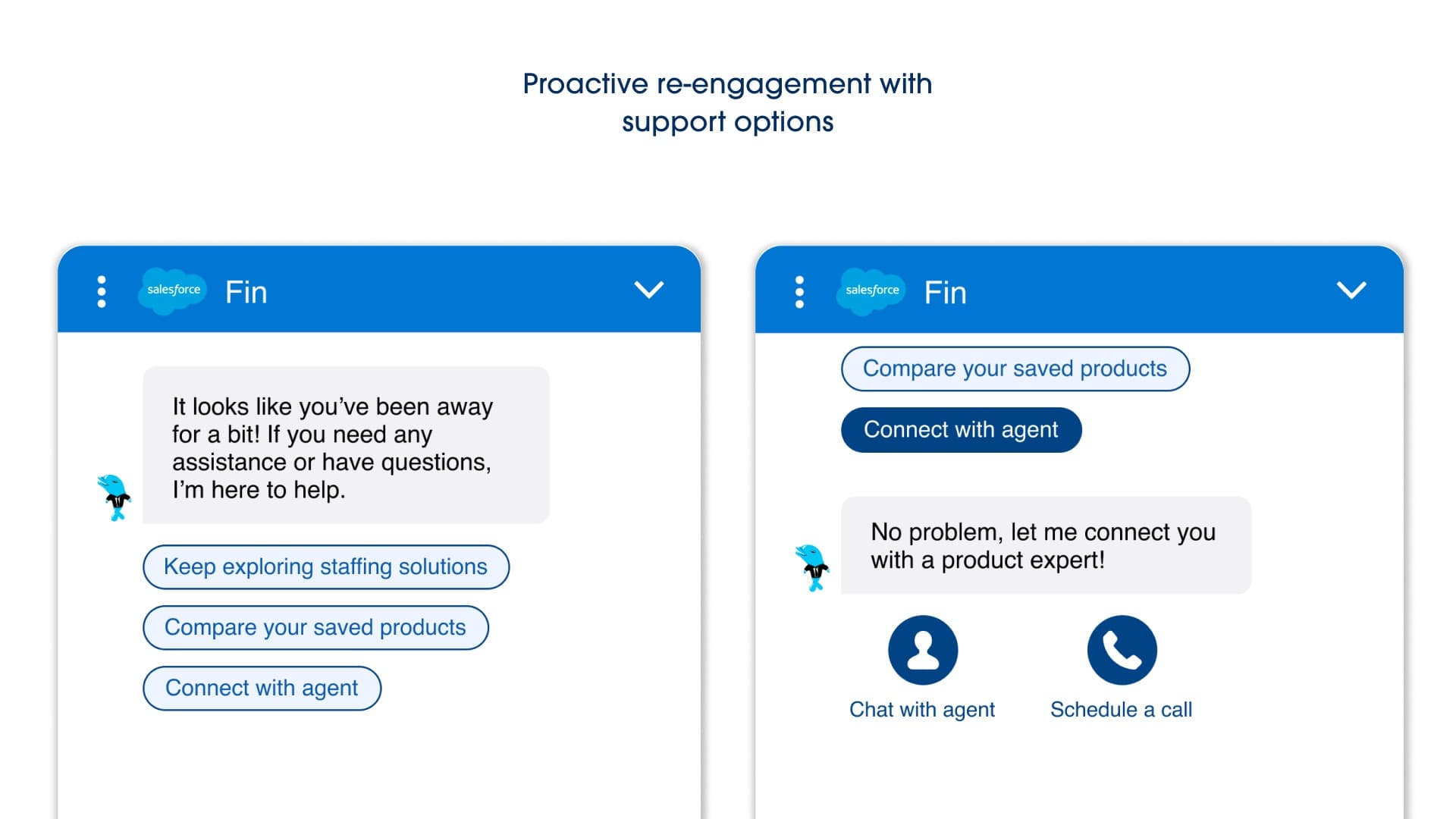The opt-in sales popup and quick action buttons (call / copy number).